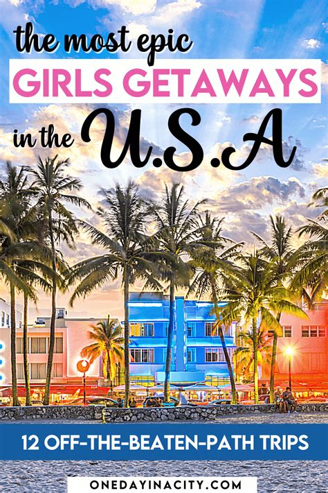 best girls trips in the us